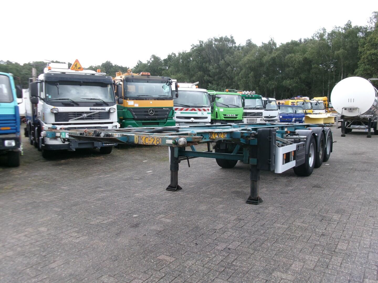 Van Hool 3-axle container chassis 20,30 ft. | Oplegger | Containertransport