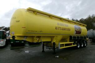 Spitzer Powder tank alu 56 m3 / 1 comp (food grade)