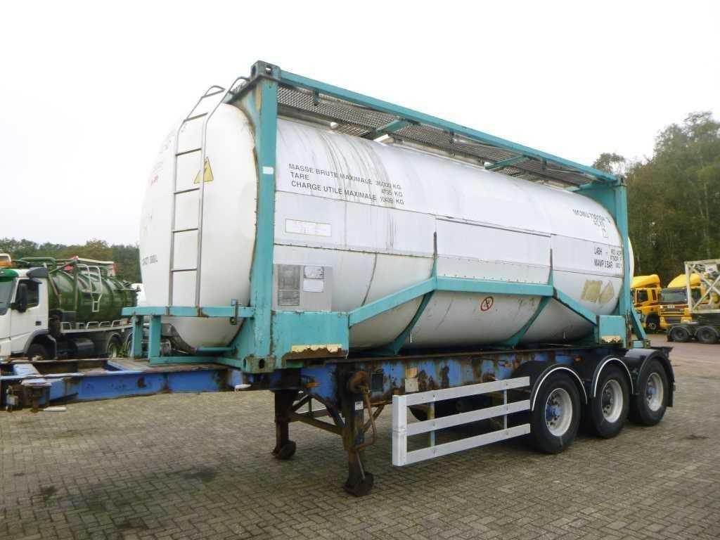 BSLT Chemical tank container inox L4BH / 20 ft / 30 m3 / IMO 1 | Tankcontainer | Tankoplegger Chemicaliën