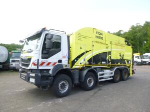 Iveco Trakker 500 8x4 MTS vacuum excavator / Saugbagger