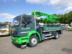 Mercedes Atego 1823 4x2 Putzmeister concrete pump 16 m
