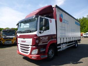 D.A.F. CF 310 4x2 Euro 6 curtain sider