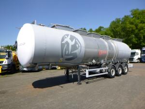 Magyar Chemical tank inox L4BH 44.5 m3 / 3 comp