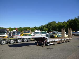 Nooteboom 4-axle semi-lowbed trailer 58 t ext.