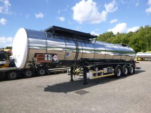 Kassbohrer Bitumen tank inox 33 m3 / 1 comp