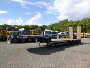 Faymonville 4-axle semi lowbed trailer 73 t ext.