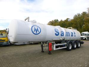 Maisonneuve Chemical ACID tank inox L4BH 22.4 m3 / 1 comp (caustic soda)