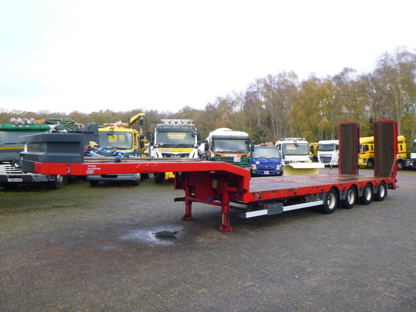 Nooteboom 4-axle semi-lowbed trailer 75 t + ramps | Oplegger | Dieplader