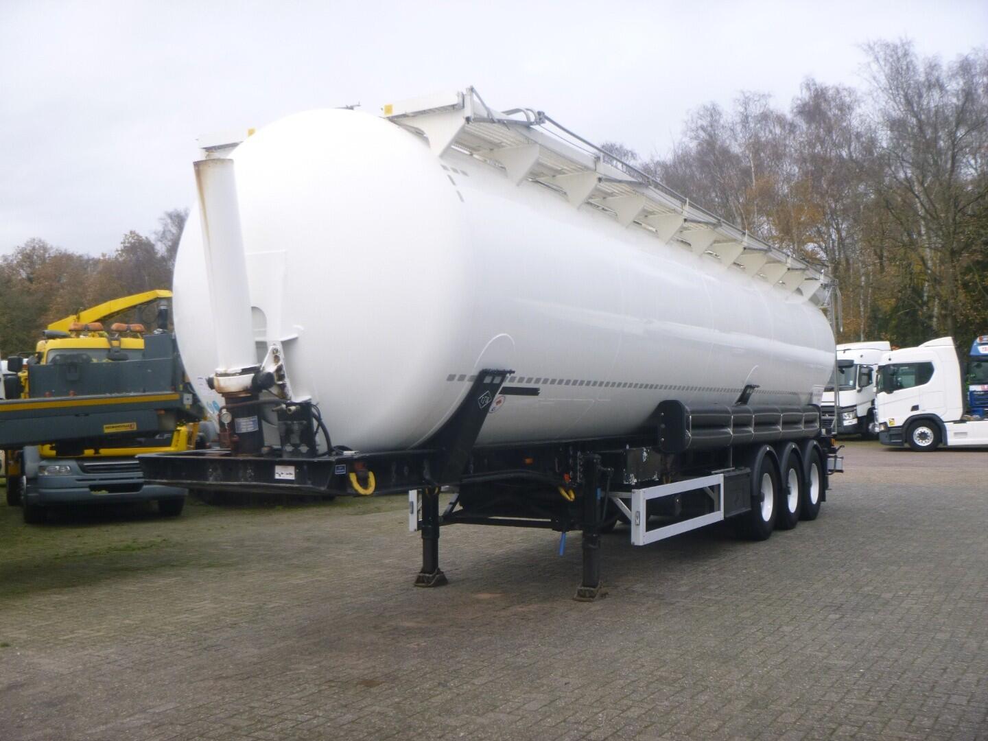 Feldbinder Powder tank alu 63 m3 (tipping) | Tankoplegger | Tankoplegger Poeder / bulk