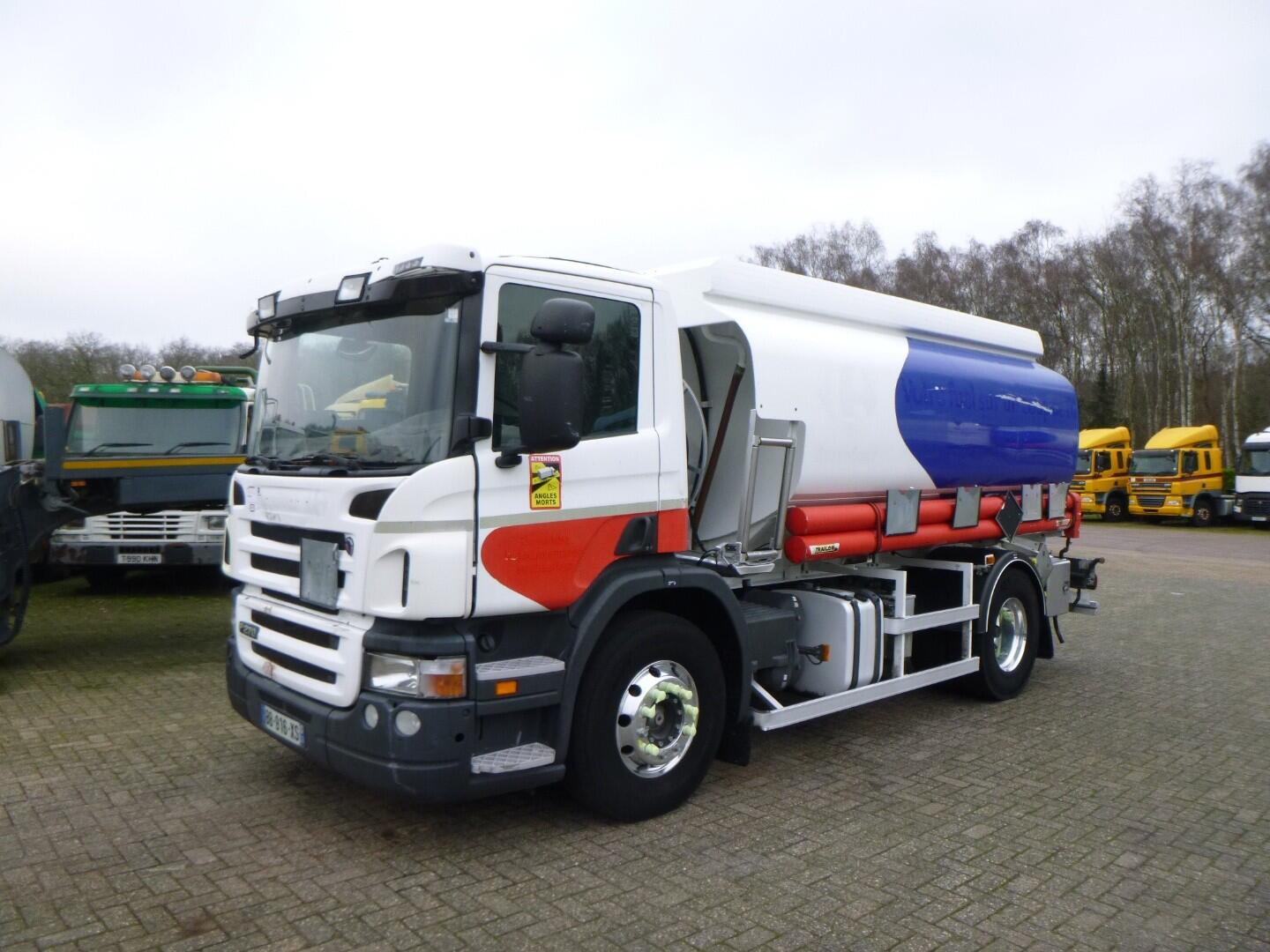 Scania P 270 DB 4x2 fuel tank 13.6 m3 / 4 comp | Vrachtwagen | Tankwagen brandstof