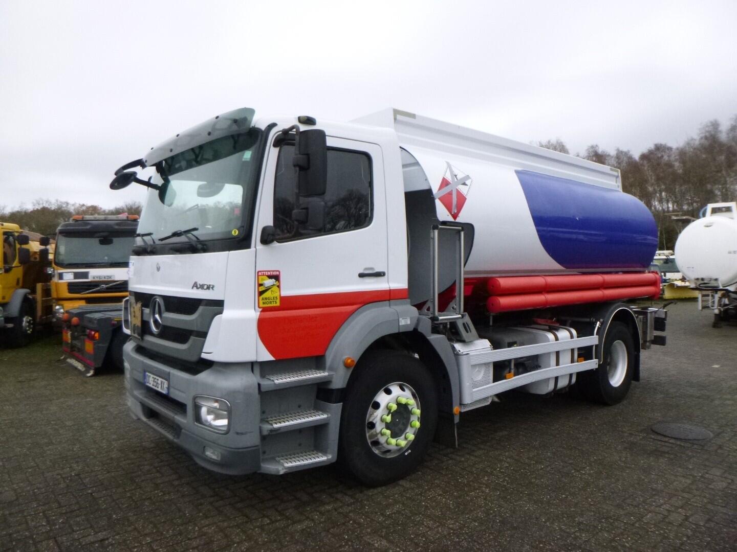 Mercedes Axor 1824 4x2 fuel tank 14.2 m3 / 4 comp | Vrachtwagen | Tankwagen brandstof