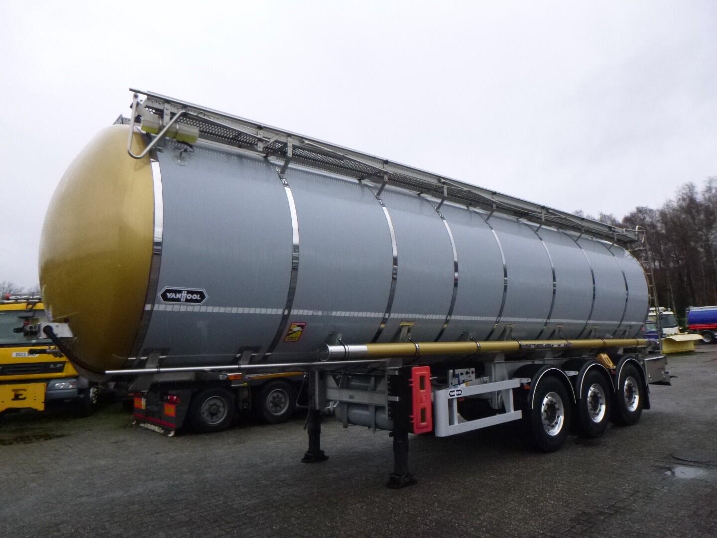 Van Hool Chemical tank inox 37.5 m3 / 1 comp L4BH | Tankoplegger | Tankoplegger Chemicaliën