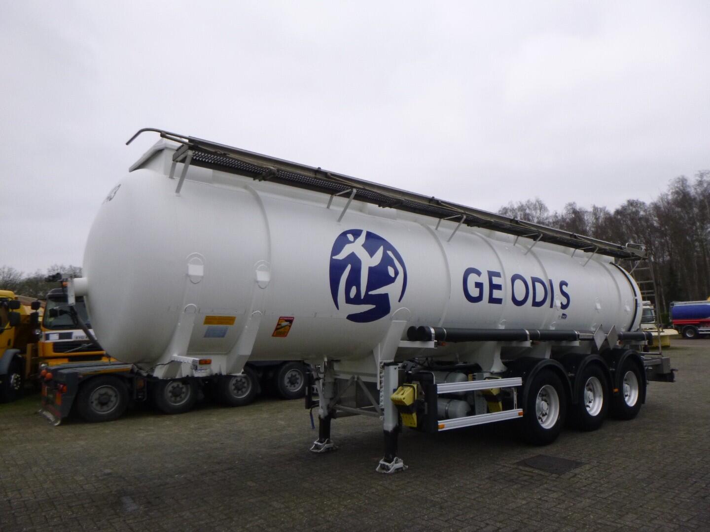 Gofa Chemical ACID tank inox L4BH 27 m3 / 1 comp + pump | Tankoplegger | Tankoplegger Chemicaliën