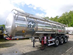 Burg Chemical tank inox L4BH 22.5 m3 / 1 comp