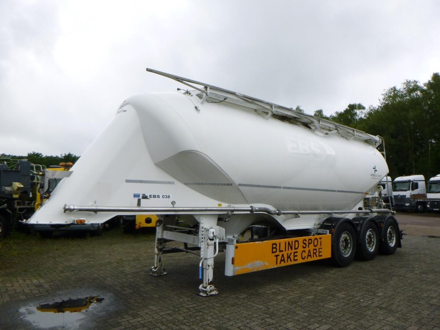 GS Powder tank alu 36 m3 / 1 comp | Tankoplegger | Tankoplegger Poeder / bulk