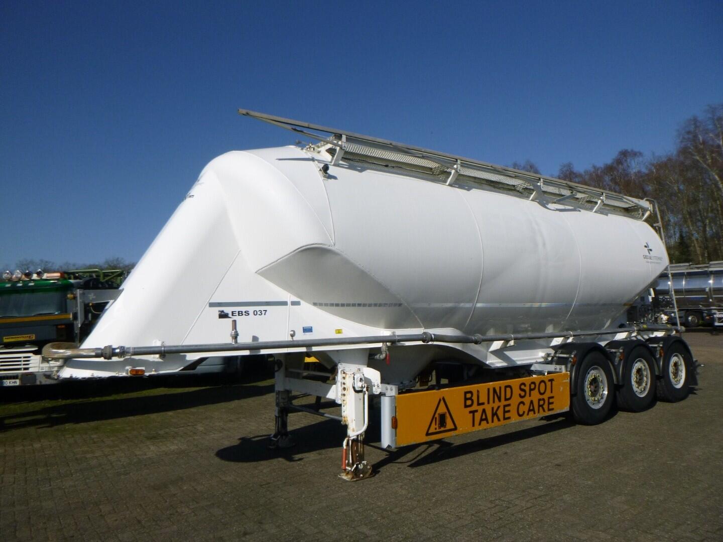 GS Powder tank alu 36 m3 / 1 comp | Tankoplegger | Tankoplegger Poeder / bulk