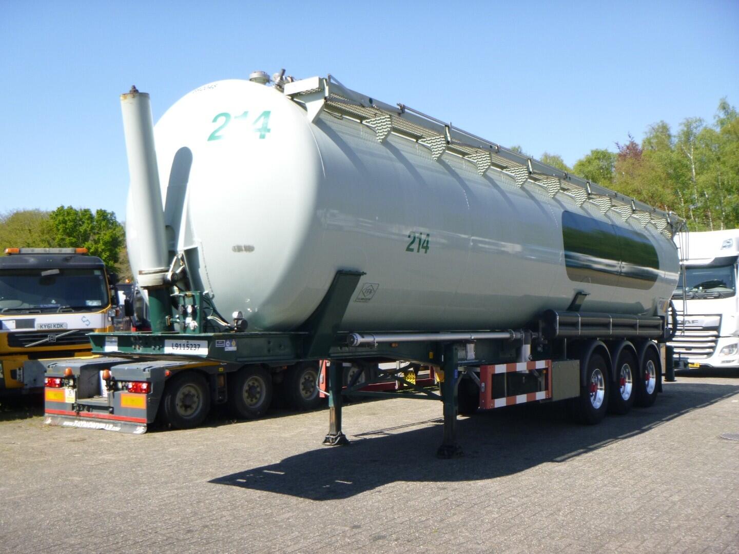 Feldbinder Powder tank alu 60 m3 (tipping) | Tankoplegger | Tankoplegger Poeder / bulk