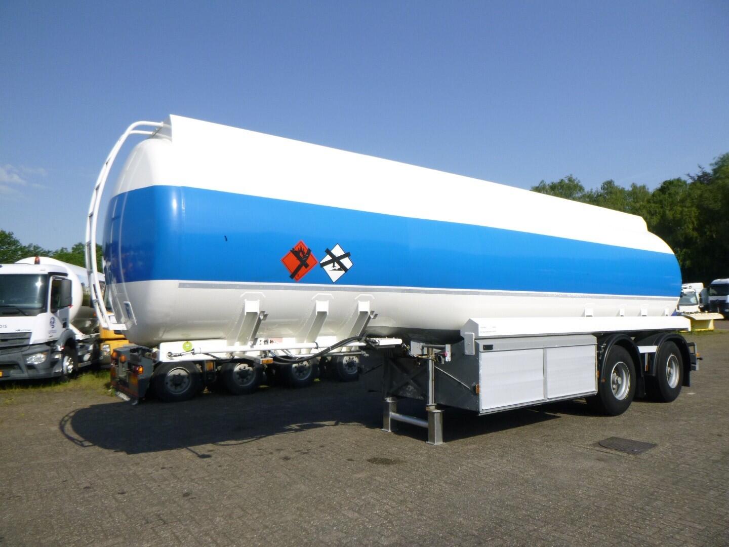 Dijssel Fuel tank alu 37.2 m3 / 5 comp + pump | Tankoplegger | Tankoplegger Brandstof