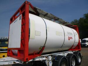 M1 Engineering Food tank container inox 20 ft / 25 m3 / 1 comp