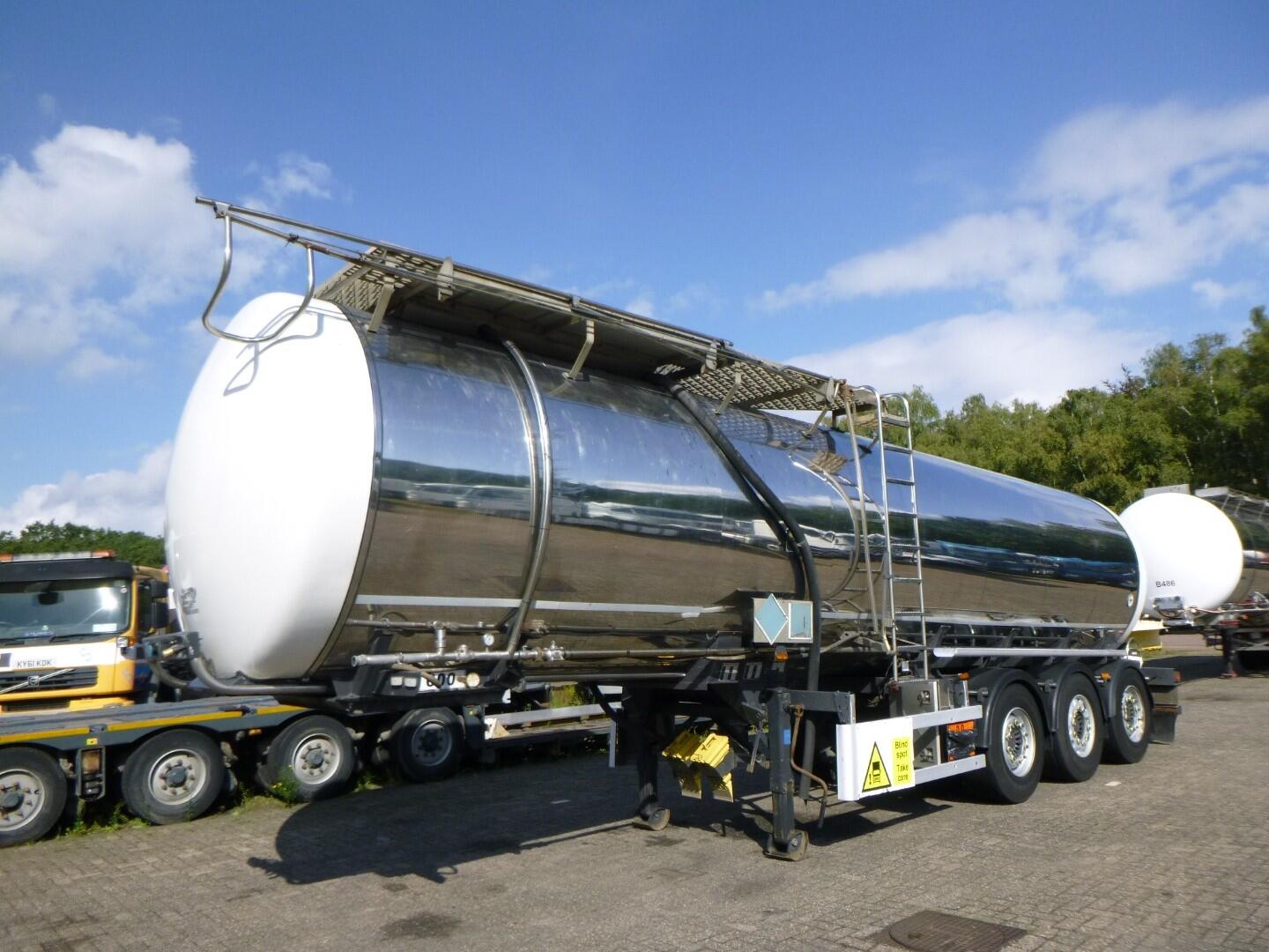 Clayton Bitumen tank inox 31.5 m3 / 1 comp | Tankoplegger | Tankoplegger Bitumen