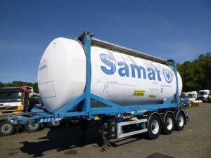 Magyar Chemical tank container inox 35 m3 / 1 comp L4BH 20 ft