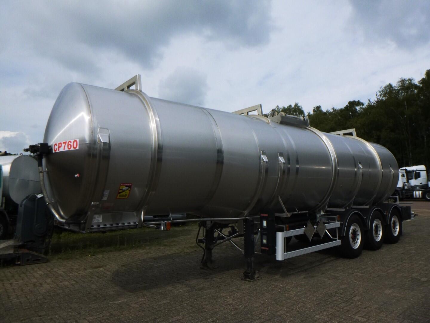 Magyar Fuel tank inox 36.3 m3 / 1 comp | Tankoplegger | Tankoplegger Brandstof