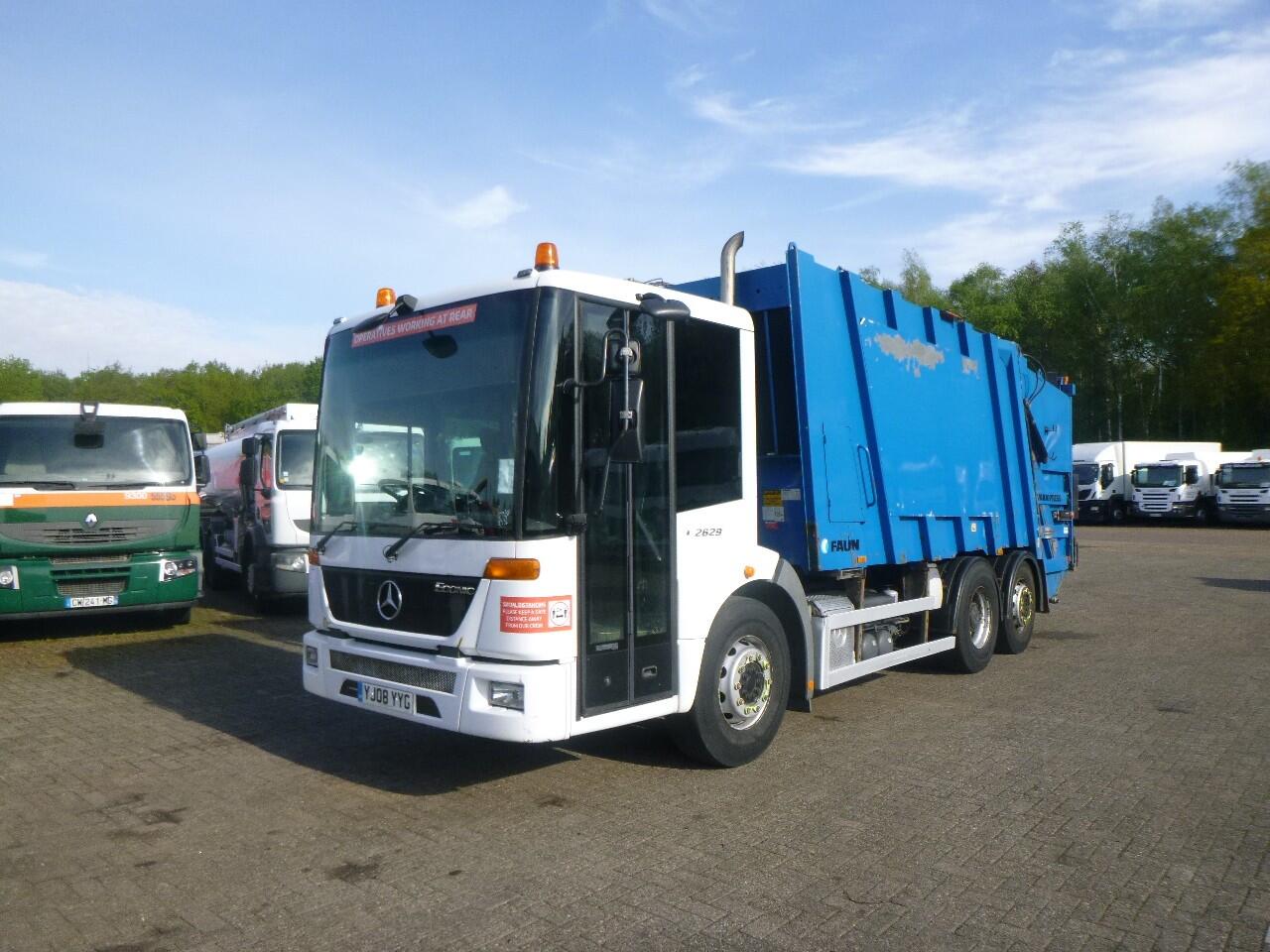 Mercedes Econic 2629 6x2 RHD Faun refuse truck | Vrachtwagen | Vuilniswagen