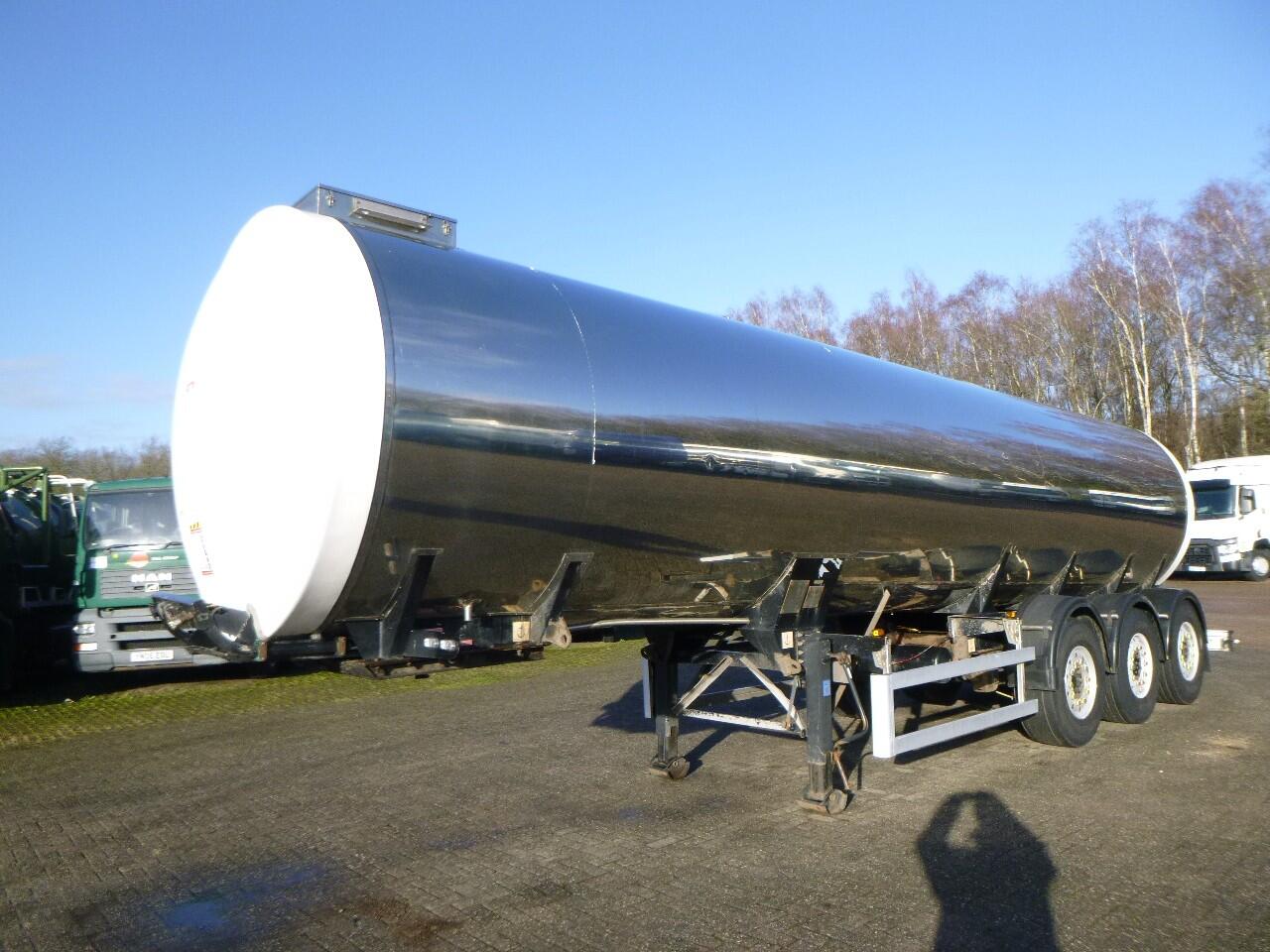 Clayton Food tank inox 30 m3 / 1 comp | Tankoplegger | Tankoplegger Levensmiddelen