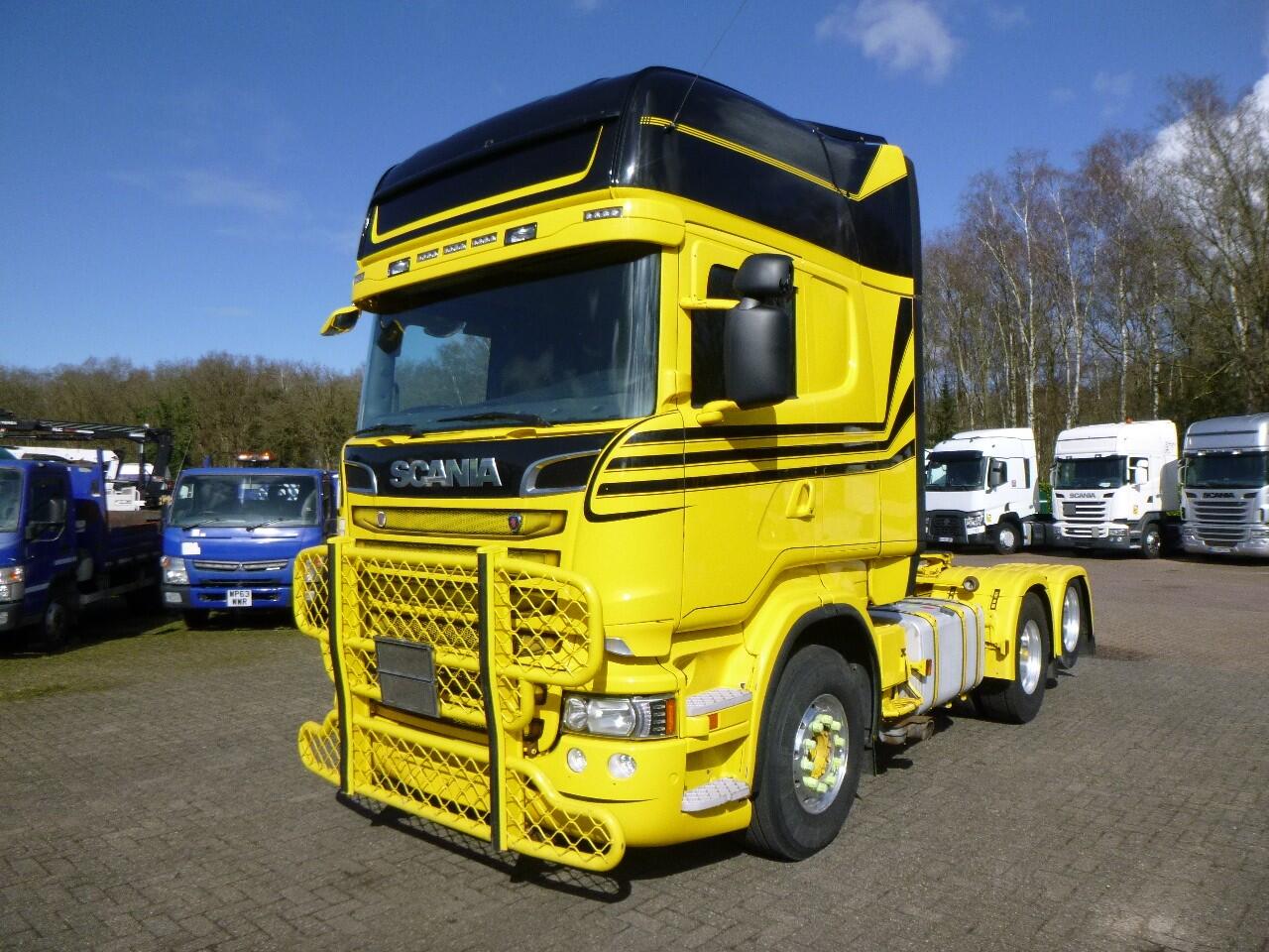 Scania R 730 6X2 E6  ADR + Ret. Hydraulics 2e pto | Trekker | Standaard trekker