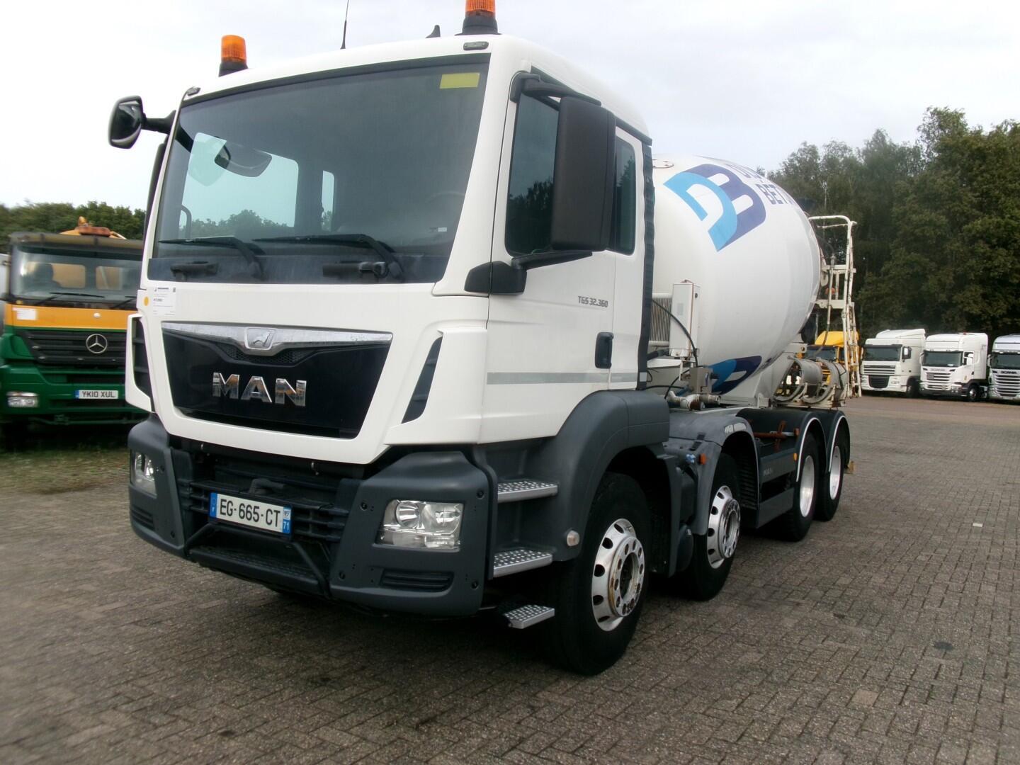 M.A.N. TGS 32.360 8X4 Euro 6 Imer concrete mixer 9 m3 | Vrachtwagen | Mixer