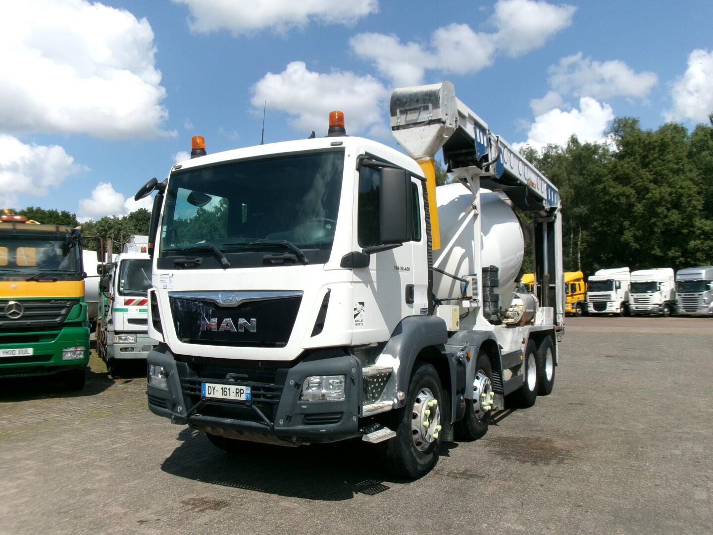 M.A.N. TGS 32.360 8X4 Euro 6 Imer belt mixer 9 m3 | Vrachtwagen | Mixer