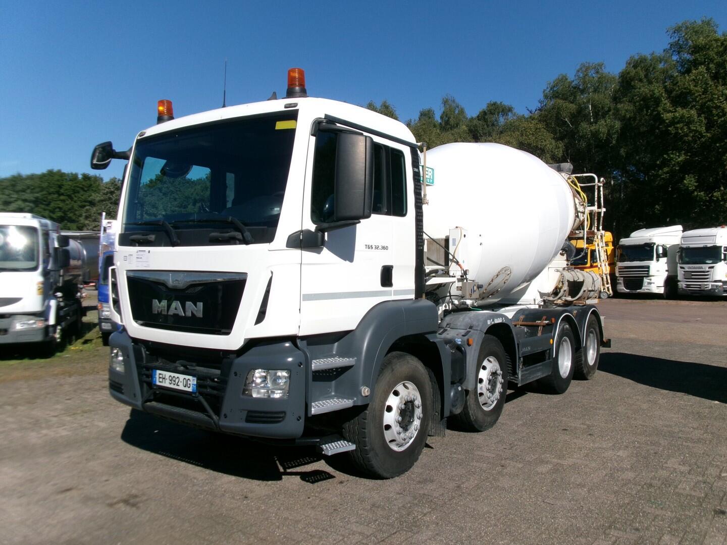 M.A.N. TGS 32.360 8X4 Euro 6 Imer concrete mixer 9 m3 | Vrachtwagen | Mixer