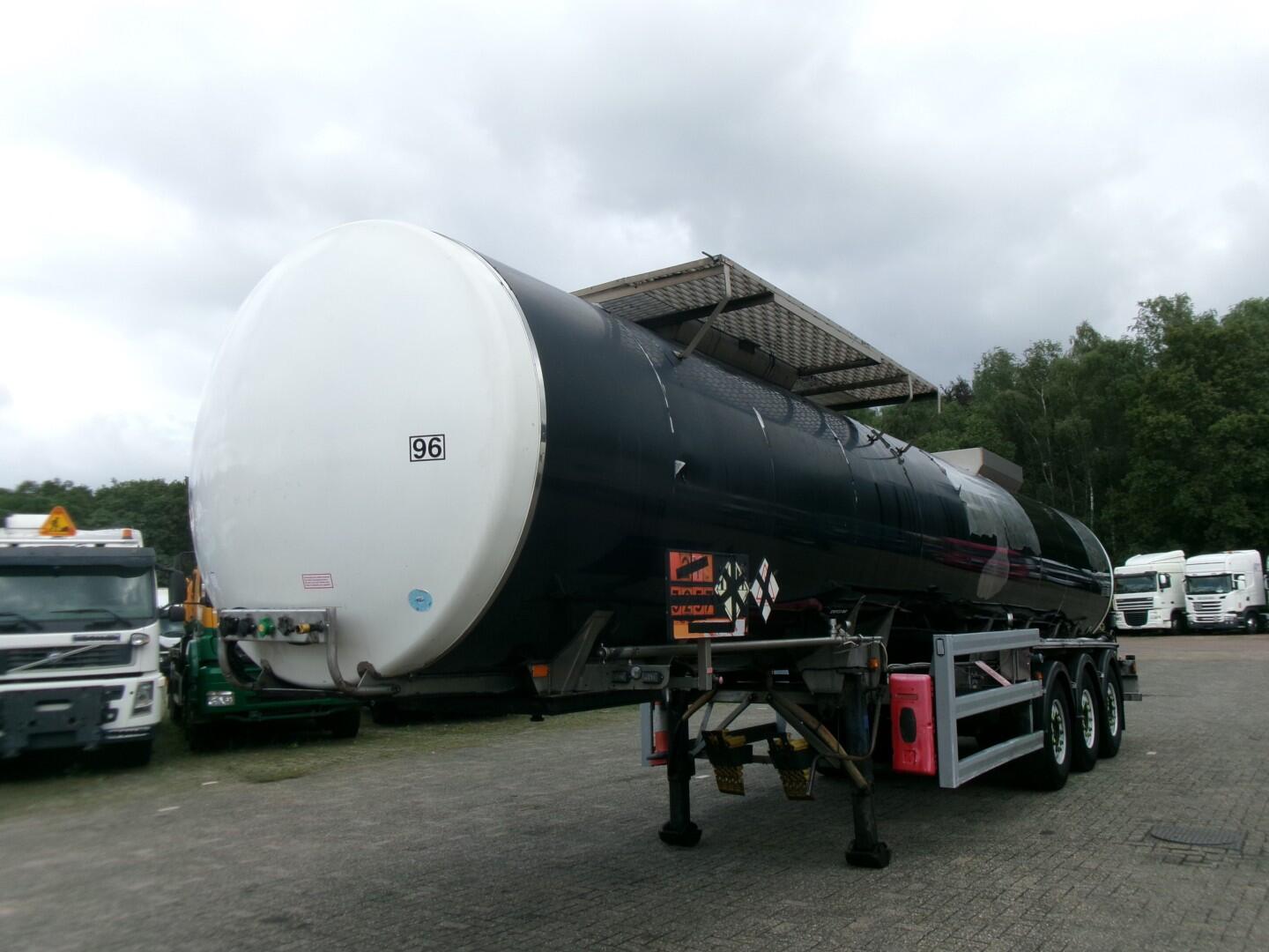 Clayton Bitumen tank inox 31 m3 / 1 comp | Tankoplegger | Tankoplegger Bitumen