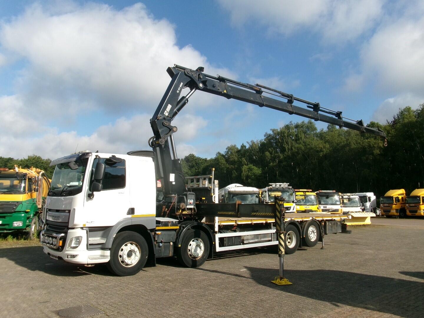 D.A.F. CF 440 8x2 RHD + Hiab XS 477 E-6 HiDuo | Vrachtwagen | Kraanwagen