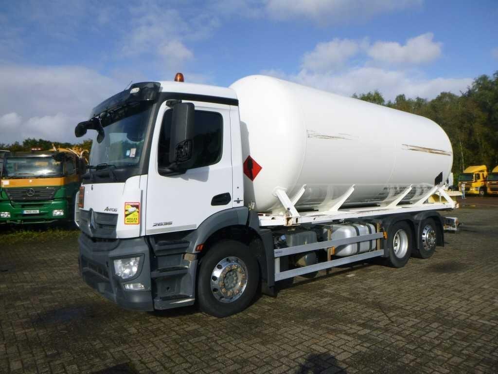 Mercedes Antos 2635 6x2 gas tank 28 m3 | Vrachtwagen | Tankwagen gas
