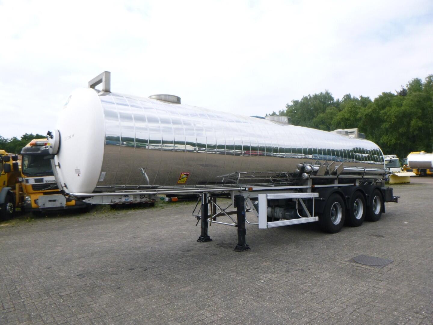 Maisonneuve Chemical ACID tank inox 26.1 m3 / 1 comp | Tankoplegger | Tankoplegger Chemicaliën