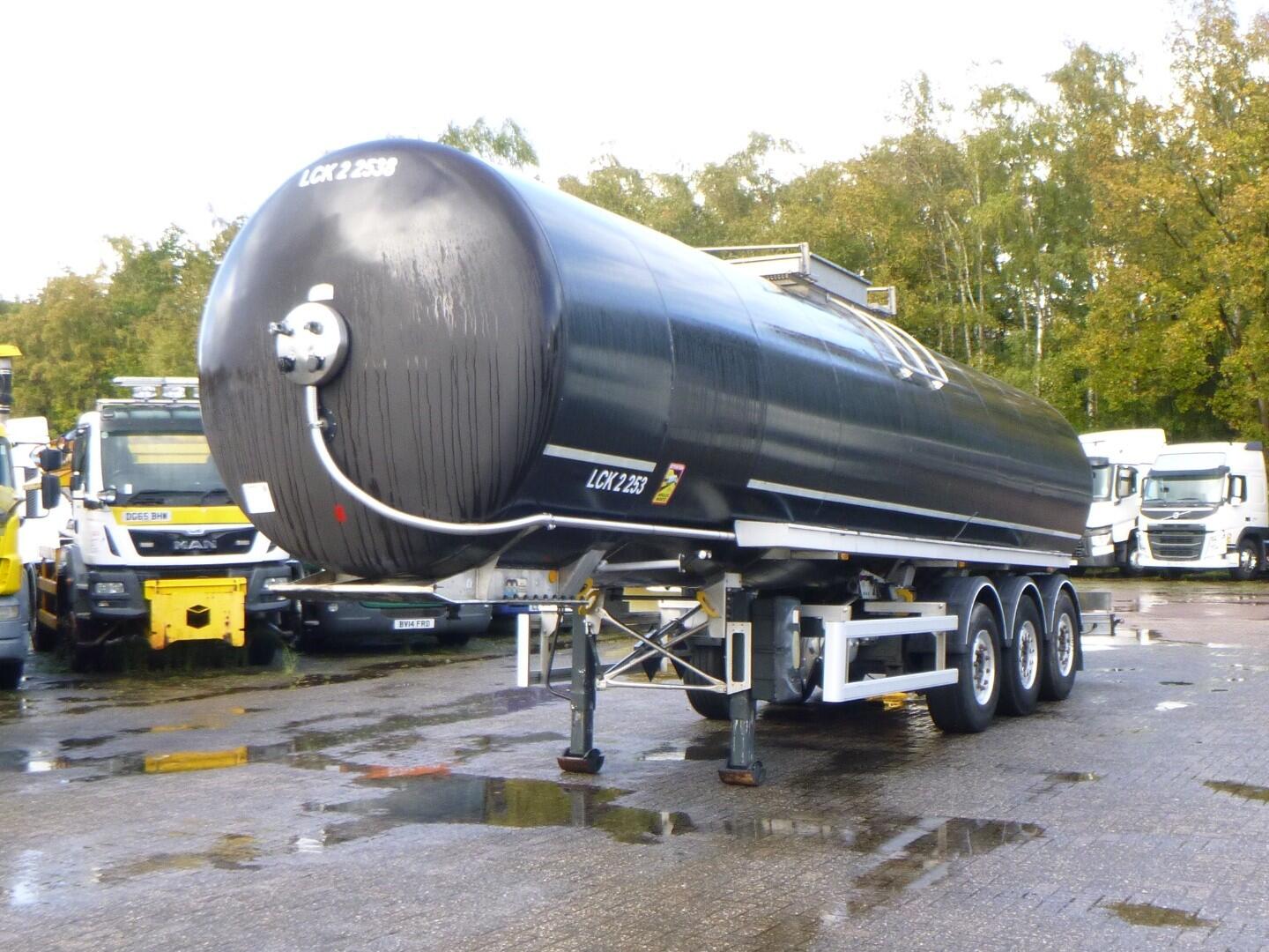Maisonneuve Bitumen tank inox 34.9 m3 / 1 comp | Tankoplegger | Tankoplegger Bitumen