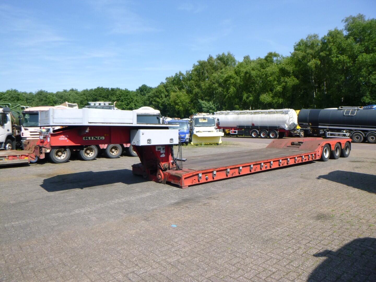 King 3-axle lowbed trailer 70t | Oplegger | Dieplader