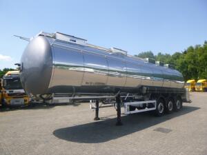 Feldbinder Food tank inox 39 m3 / 3 comp