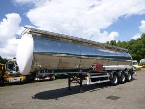 L.A.G. Chemical tank inox 37.5 m3 / 1 comp + pump