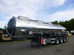 Van Hool Chemical tank inox 30 m3 / 3 comp