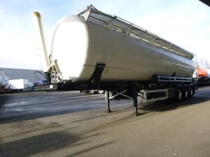 Feldbinder Powder tank alu 63 m3 (tipping)