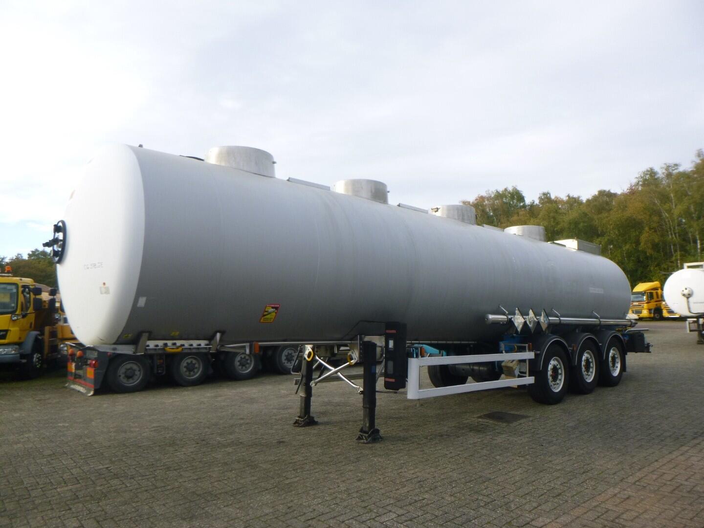 Magyar Chemical tank inox 33 m3 / 1 comp | Tankoplegger | Tankoplegger Chemicaliën
