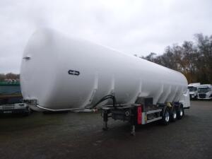 Van Hool Cryogenic tank inox 52,435 m3 / 1 comp / R10.4BN (methane/argon/nitrogen