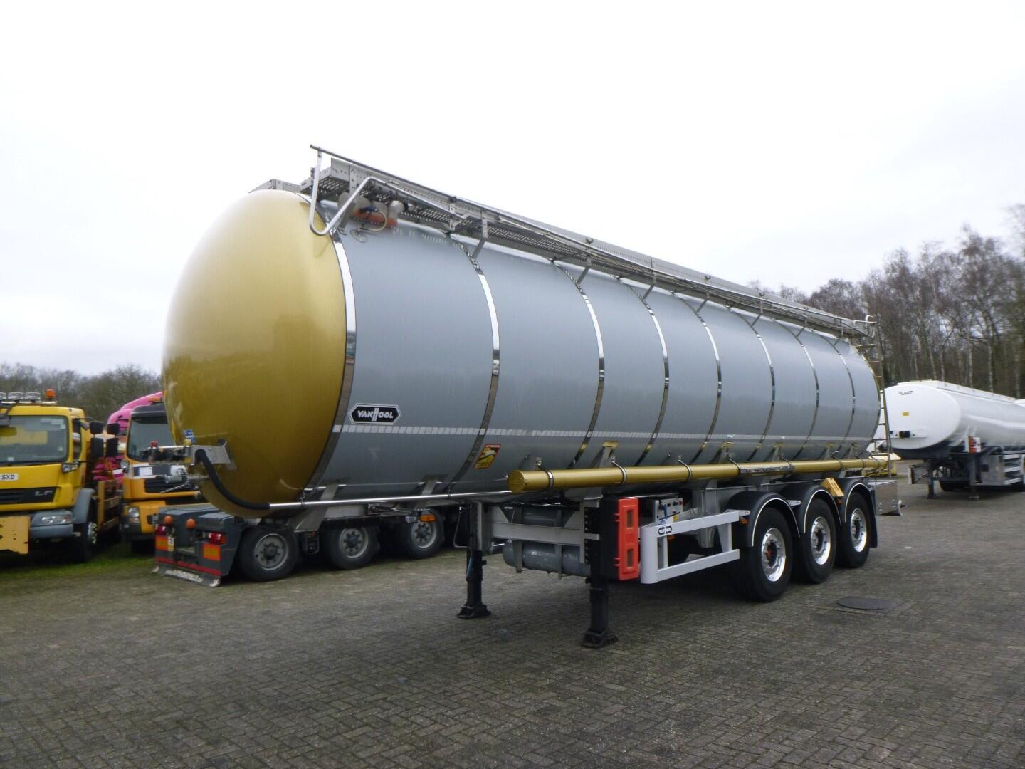 Van Hool Chemical tank inox 37.5 m3 / 1 comp L4BH | Tankoplegger | Tankoplegger Chemicaliën