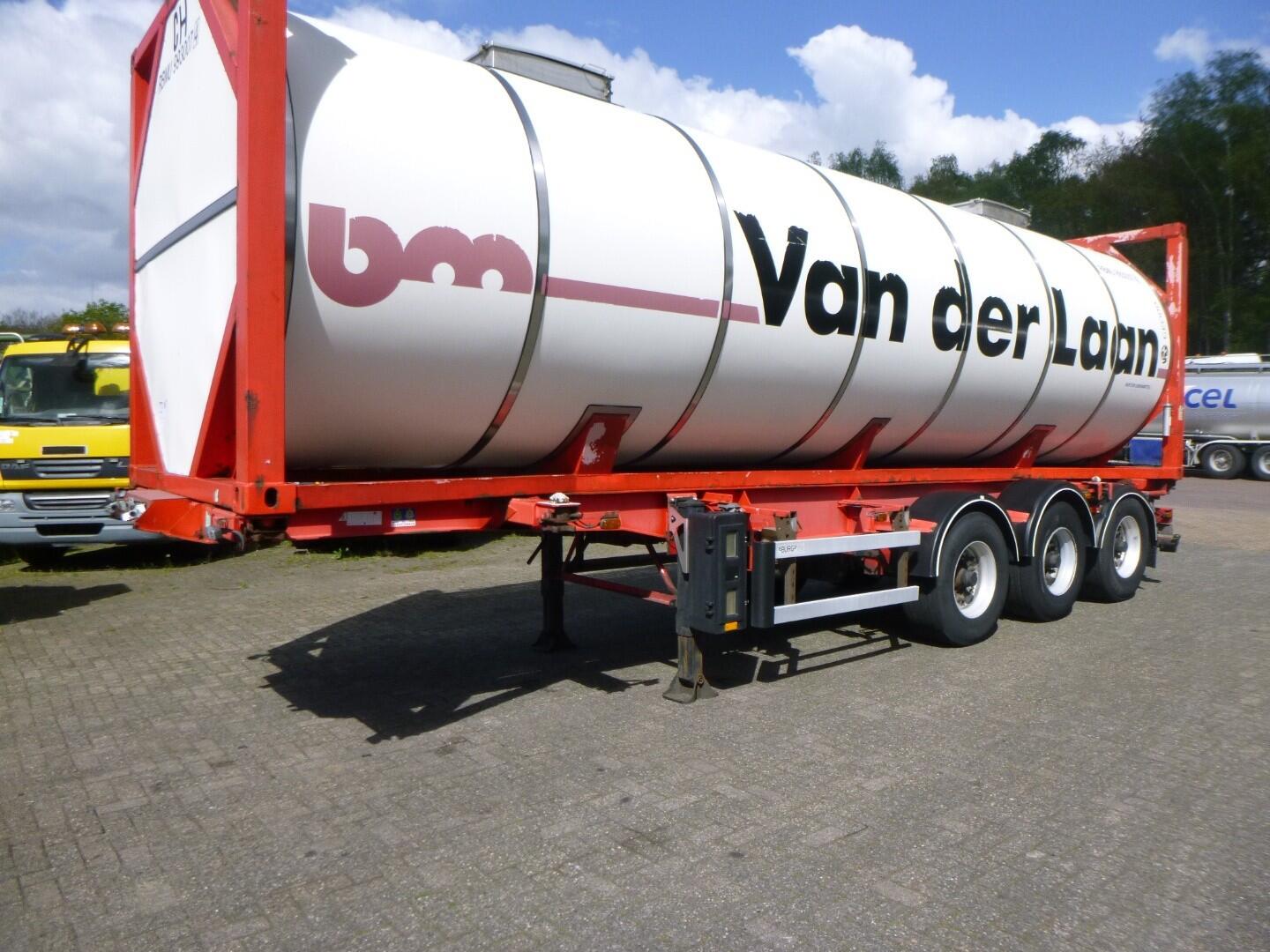 Burg 3-axle container chassis 20-30 ft | Oplegger | Containertransport