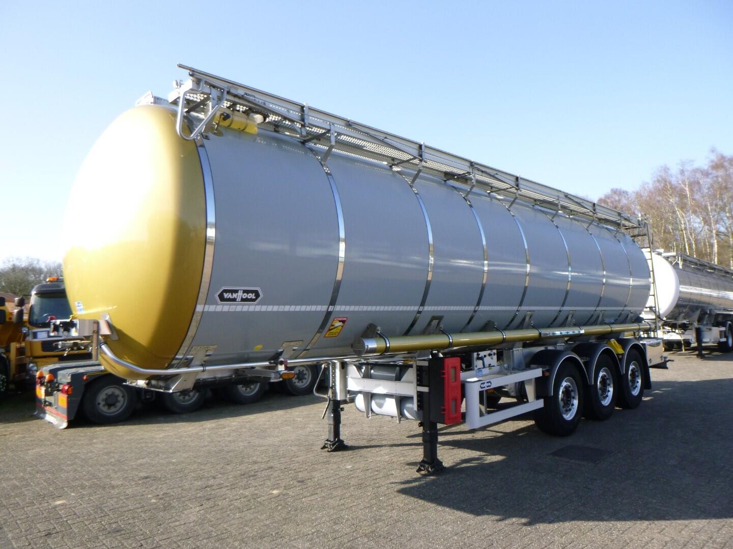 Van Hool Chemical tank inox L4BH 37.5 m3 / 1 comp | Tankoplegger | Tankoplegger Chemicaliën