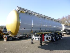 Van Hool Chemical tank inox L4BH 37.5 m3 / 1 comp