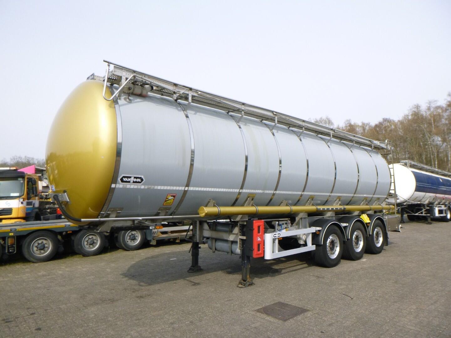 Van Hool Chemical tank inox L4BH 37.5 m3 / 1 comp | Tankoplegger | Tankoplegger Chemicaliën