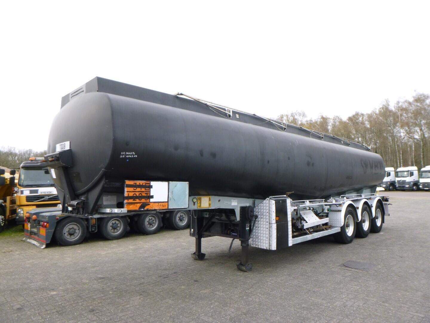 Crane Fruehauf Fuel tank alu 37 m3 / 2 comp | Tankoplegger | Tankoplegger Brandstof